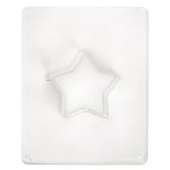 Καλούπι τσιμέντου αστέρι rayher 6 εκατοστά χ3.5cm (βάθος) - Rayher