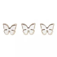 πεταλούδες ξύλινες rayher 2,13x1,9cm 10 τμχ - Rayher