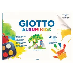 Μλποκ giotto ακουαρέλας α4 20 φύλλα 200gr - Giotto