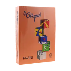 χαρτόνι favini α4 160gr.250 φύλλα 205 orange - Favini
