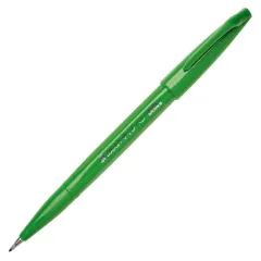 Μαρκαδόρος pentel πινέλο brush sign pen green - Pentel