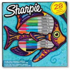Μαρκαδόροι sharpie σετ 1mm 28 τεμαχίων - Sharpie