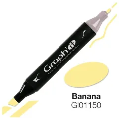 Μαρκαδόρος graph it twin tip banana 1150 - Oz