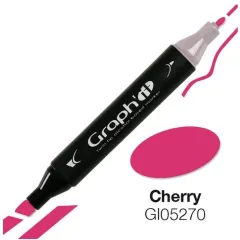 Μαρκαδόρος graph it twin tip cherry 5270 - Oz