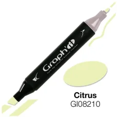 Μαρκαδόρος graph it twin tip citrus 8210 - Oz