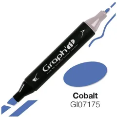 Μαρκαδόρος graph it twin tip cobalt 7175 - Oz