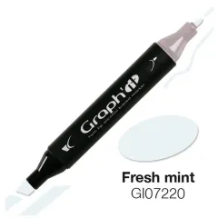 Μαρκαδόρος graph it twin tip fresh mint 7220 - Oz