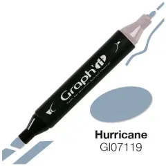 Μαρκαδόρος graph it twin tip hurricane 7119 - Oz