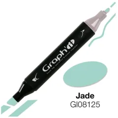 Μαρκαδόρος graph it twin tip jade 8125 - Oz