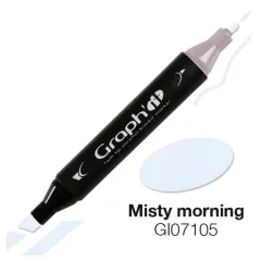 Μαρκαδόρος graph it twin tip misty morning 7105 - Oz