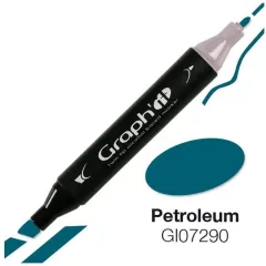Μαρκαδόρος graph it twin tip petroleum 7290 - Oz