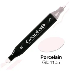Μαρκαδόρος graph it twin tip porcelain 4105 - Oz