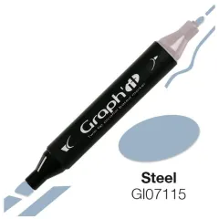 Μαρκαδόρος graph it twin tip steal 7115 - Oz