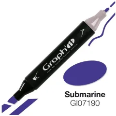 Μαρκαδόρος graph it twin tip submarine 7190 - Oz