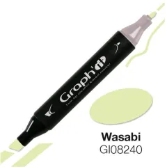 Μαρκαδόρος graph it twin tip wasabi 8240 - Oz