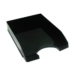 Δίσκος εγγράφων πλαστικός μαύρος - Metron