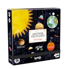 παζλ τσέπης londji discover the planets 100 κομμάτια - Londji