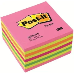 Αυτοκόλλητα χαρτάκια post it 3m 76x76mm lollipop - 3m
