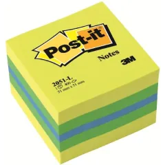 Κύβος post-it 3m mini 2051 51x51mm lemon - 3m