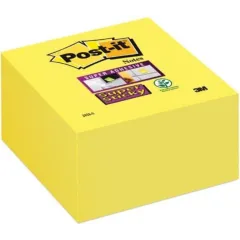 Κύβος post-it super sticky 76x76mm κίτρινο canary yellow 350 φύλλα 2028-s - 3m