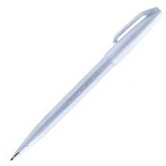 Μαρκαδόρος pentel πινέλο brush sign pen light grey - Pentel
