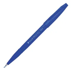 Μαρκαδόρος pentel πινέλο brush sign pen blue - Pentel