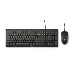 πληκτρολόγιο και mouse hp c2500 black wired - Hp