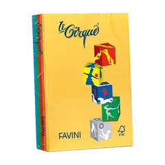 χαρτόνι favini α4 160gr.250 φύλλα εντονα χρώματα assorty - Favini