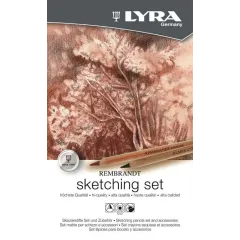 σετ sketching lyra σε μεταλλική κασετίνα 11 τεμάχια - Lyra