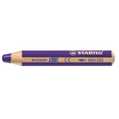 Μολύβι stabilo woody 880/370 μωβ - Stabilo