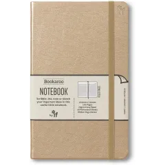 σημειωματάριο if bookaroo 13x21cm ριγέ χρυσό - If