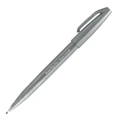 Μαρκαδόρος pentel πινέλο brush sign pen grey - Pentel