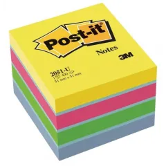 Αυτοκόλλητα χαρτάκια post-it 3m 51x51mm mini colour - 3m