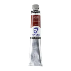 χρώμα λαδιού talens van gogh 60ml burnt sienna 411 - Talens