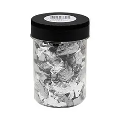 Silver flakes 100ml - Metron