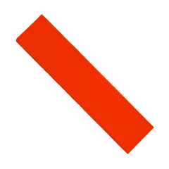 χαρτί γκοφρέ 0.5x2m orange 10 τεμάχια - Metron