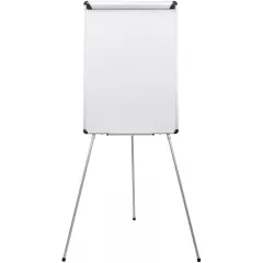 πίνακας σεμιναρίου μαγνητικός flipchart deli 100x70 με τρίποδο - Deli