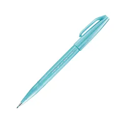 Μαρκαδόρος pentel πινέλο brush sign pen pale blue - Pentel