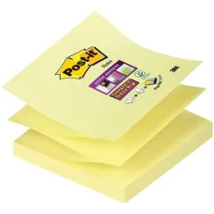 Αυτοκόλλητα χαρτάκια post-it 3m 76x76mm z κίτρινα - 3m