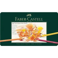 Ξυλομπογιές faber-castell polychromos 9210 36 τεμάχια - Faber castell