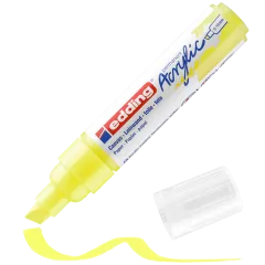 Μαρκαδόρος ακρυλικός edding 5000 fluorescent yellow 5-10mm - Edding