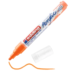 Μαρκαδόρος ακρυλικός edding 5100 fluorescent orange 2-3mm - Edding