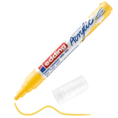 Μαρκαδόρος ακρυλικός edding 5100 traffic yellow 2-3mm - Edding