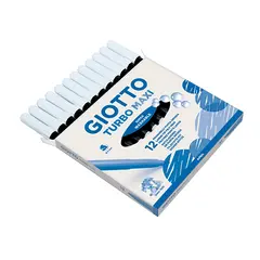 Μαρκαδόροι giotto turbomaxi μαύρο 12 τεμάχια - Giotto
