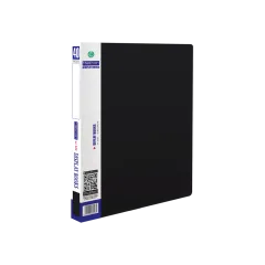 Ντοσιέ με ζελατίνες metron 40 φύλλα μαύρο - Metron