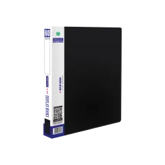 Ντοσιέ με ζελατίνες metron 60 φύλλα μαύρο - Metron