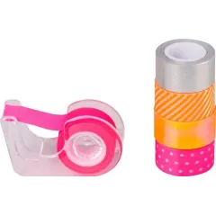 ταινία χάρτινη heyda deko tapes fluo pink - Heyda