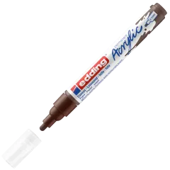 Μαρκαδόρος ακρυλικός edding 5100 chocolate brown 2-3mm - Edding