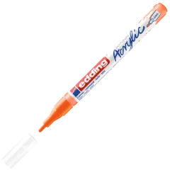 Μαρκαδόρος ακρυλικός edding 5300 fluorescent orange 1-2mm - Edding