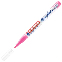 Μαρκαδόρος ακρυλικός edding 5300 fluorescent pink 1-2mm - Edding